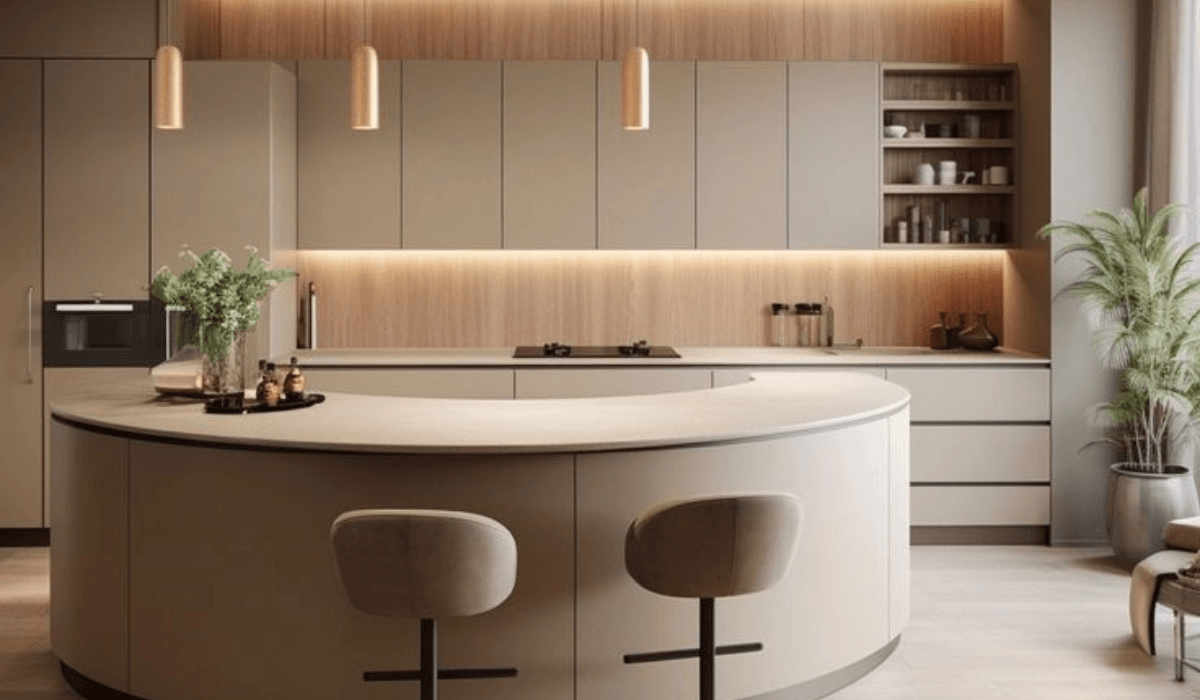 المطبخ الدائري المفتوح