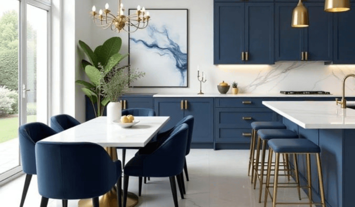 مطابخ ثنائية اللون