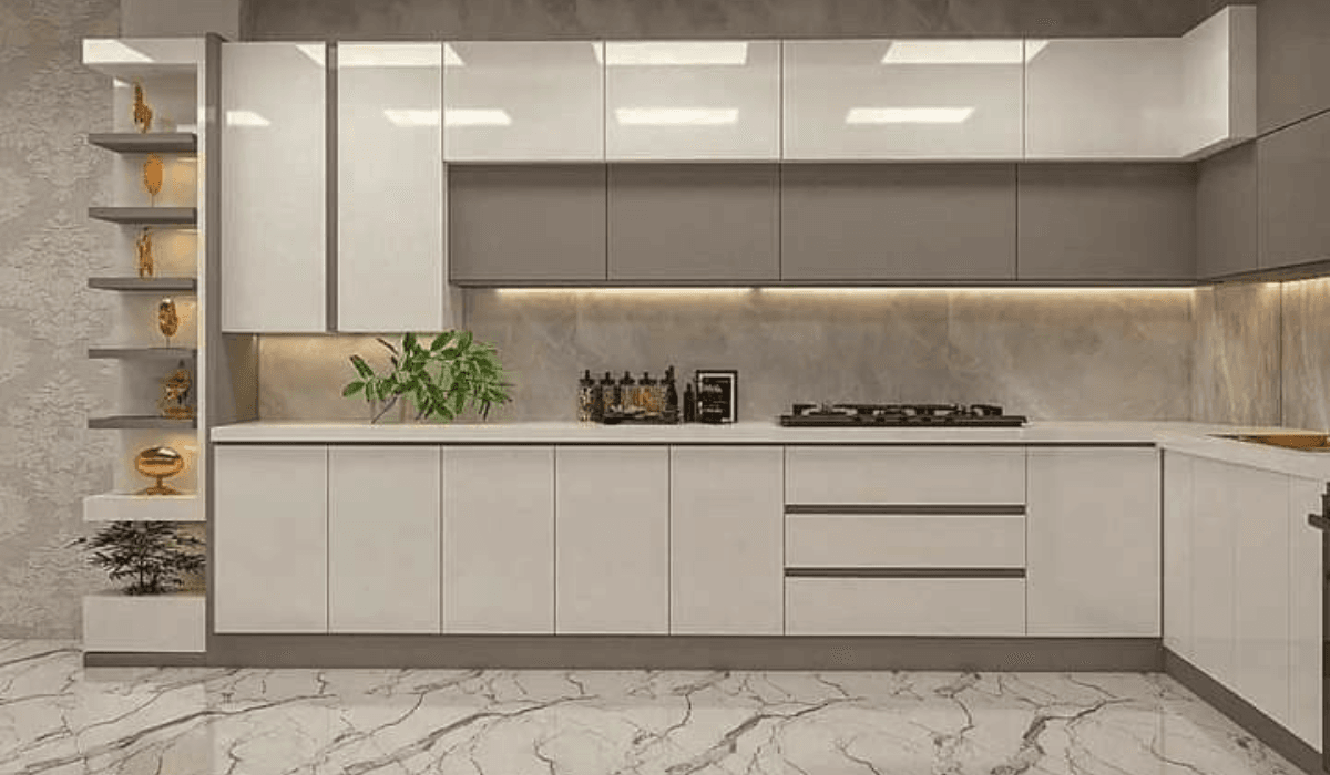 مطابخ UV لامع