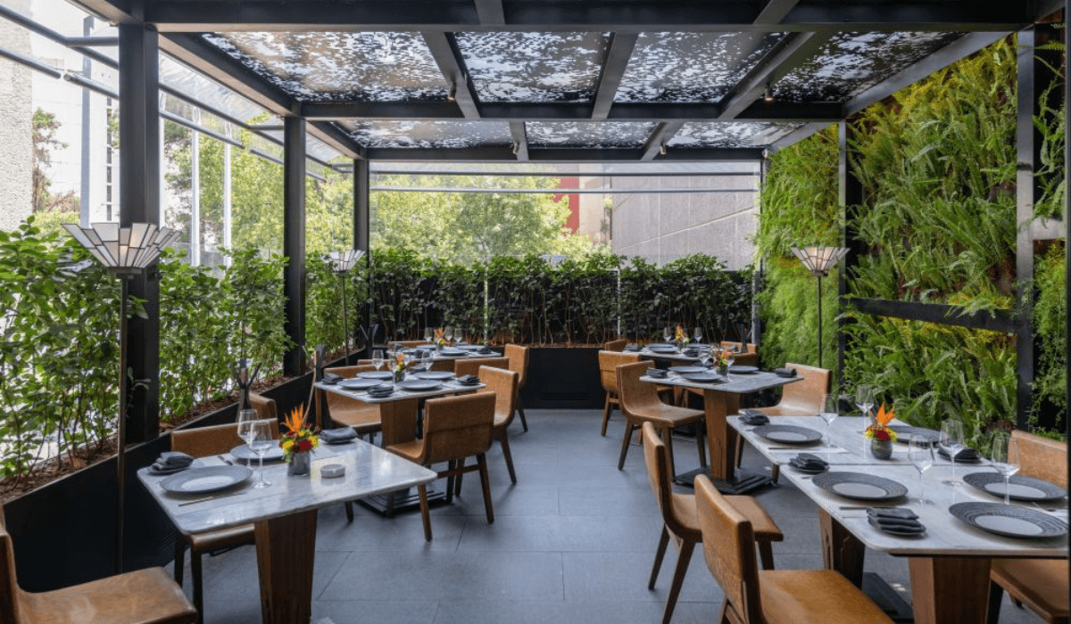 مطاعم صيفية مكشوفة