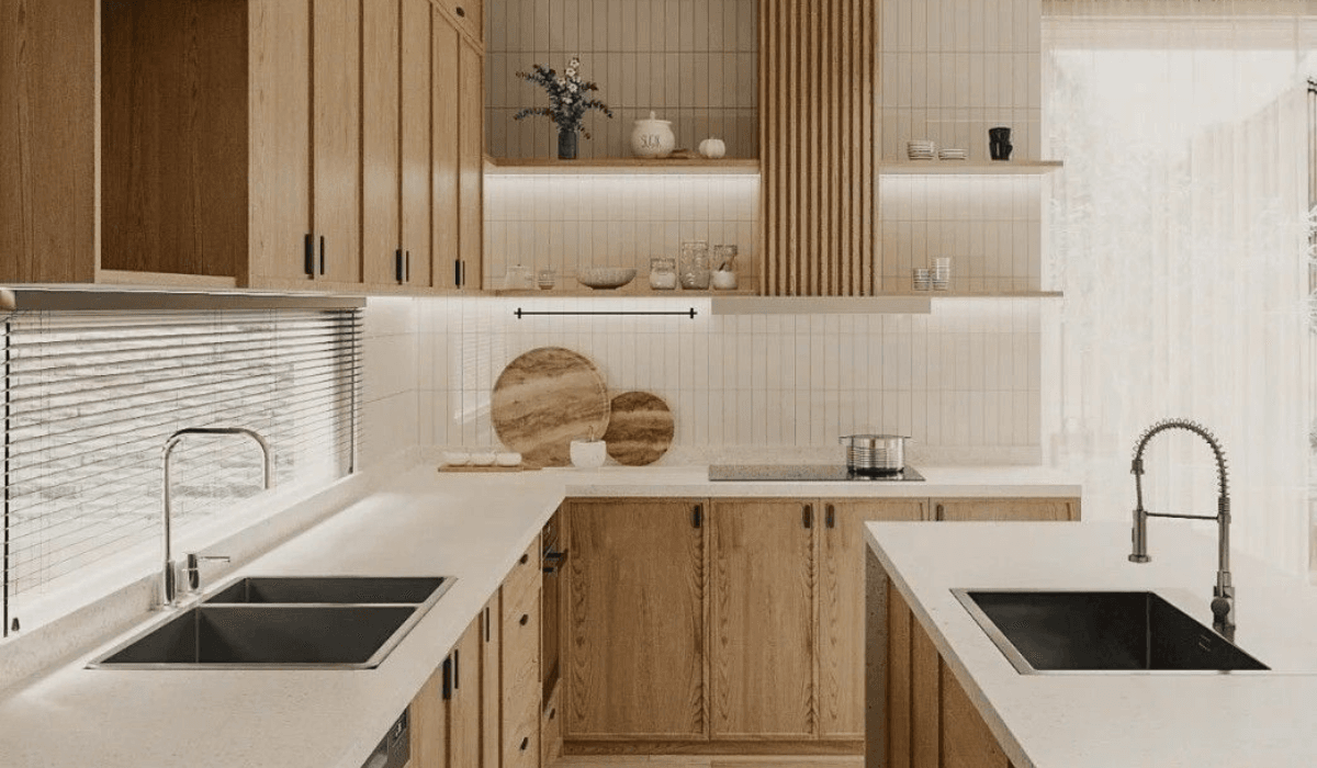 مطابخ يابانية موجي ستايل بين تجمع البساطة والفخامة