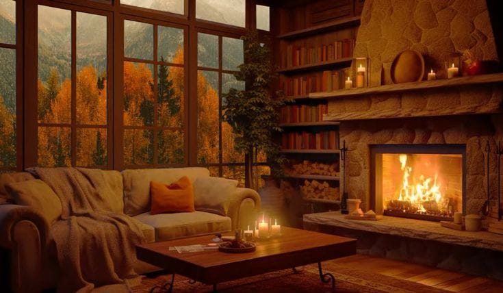 كيف يستخدم المضيف عناصر الرائحة والضوء لصنع تجربة شتوية متكاملة؟