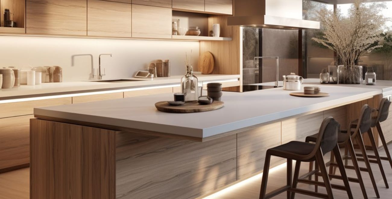 مطابخ بألوان محايدة عصرية تعيد تعريف الأناقة الهادئة