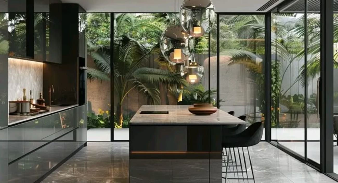 المطابخ الزجاجية الحديثة: خيار ذكي يجمع الجمال والعملية