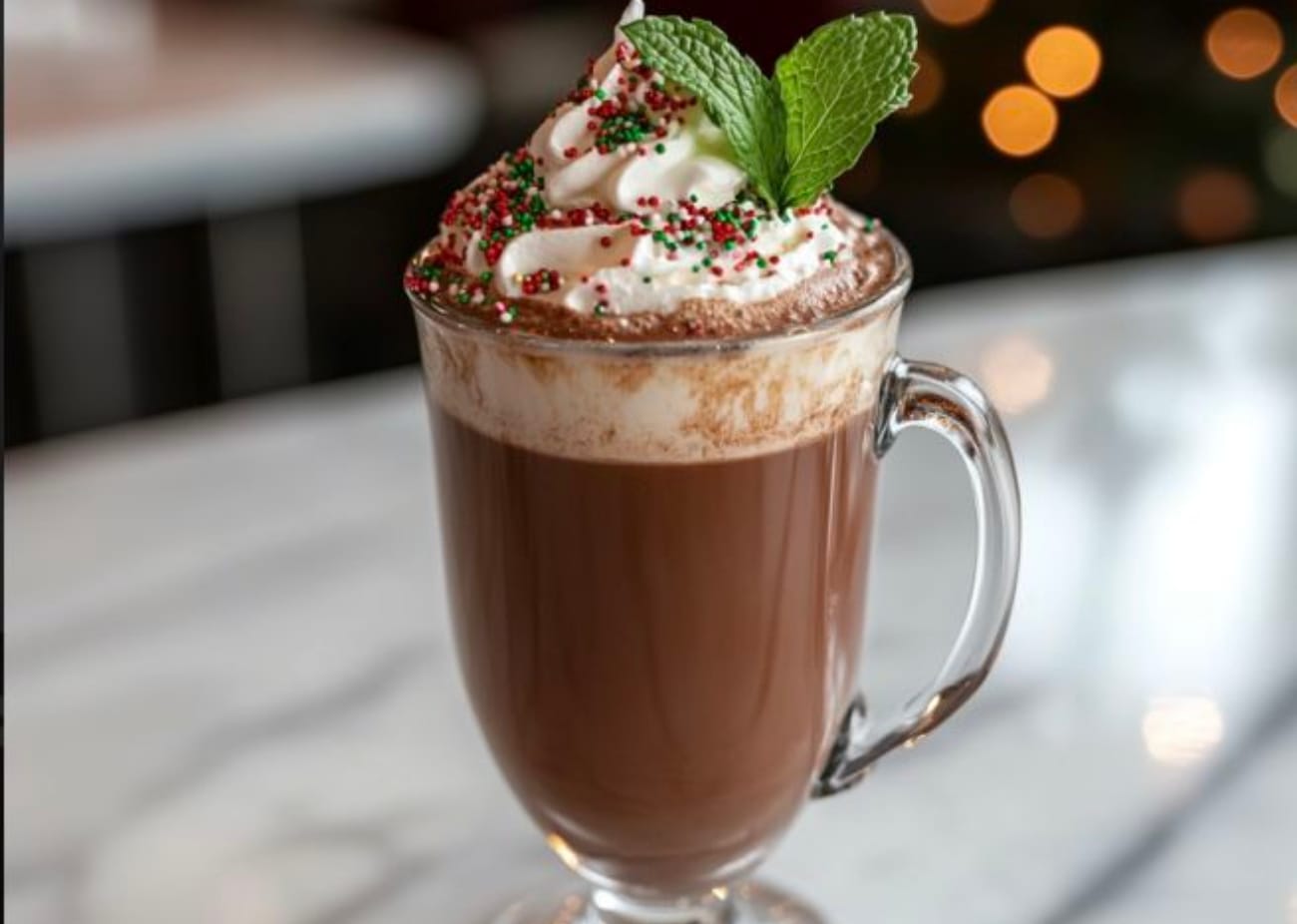 الشوكولاتة الساخنة بالنعناع.. حضّريها في البيت بطعم فاخر لا يُقاوَم
