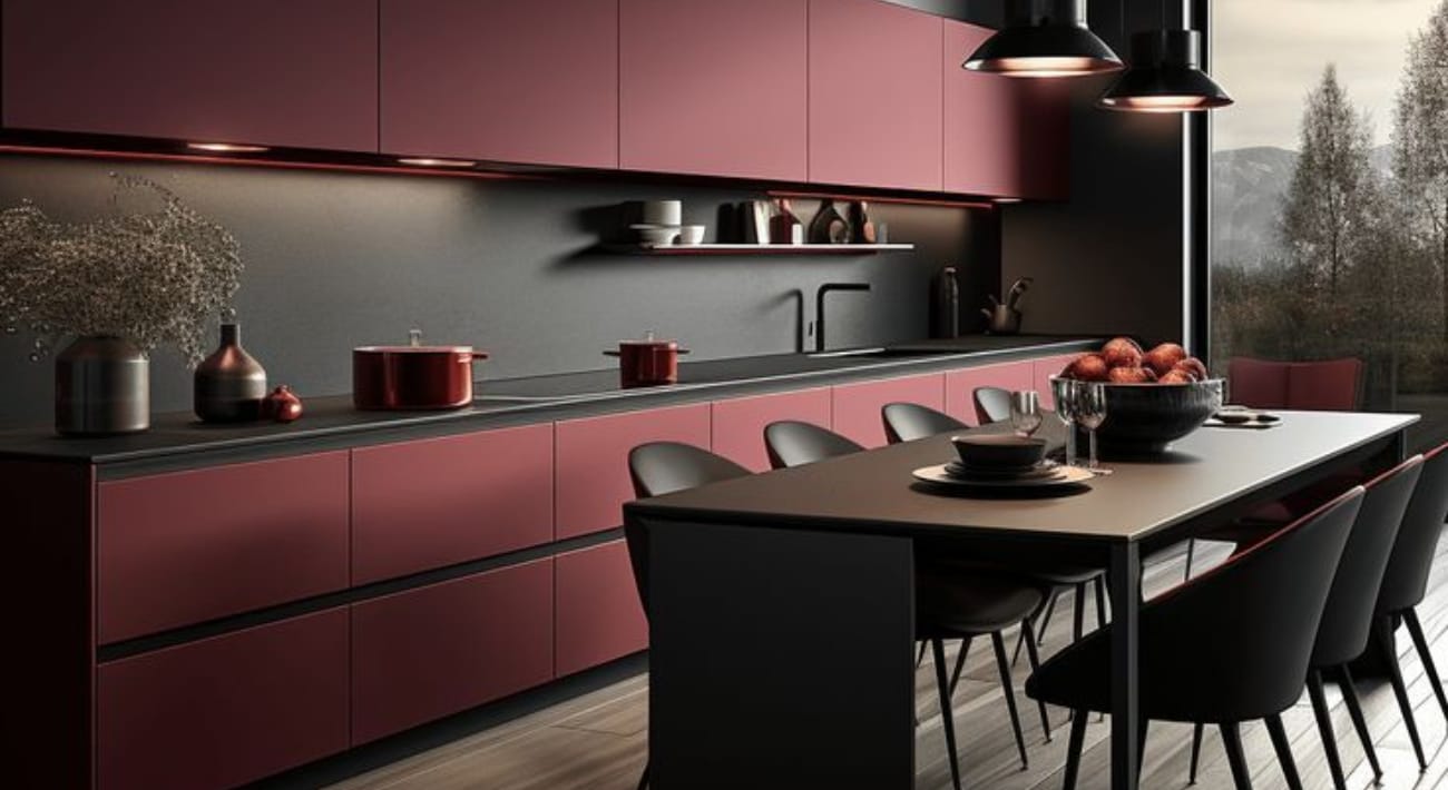 تعرّفي على تأثير الألوان الشتوية العميقة في المطبخ على سيكولوجيا الطبخ