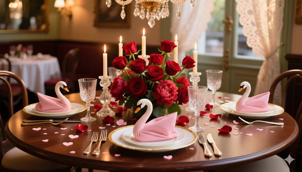 أرقى مظاهر عيد الحب: رحلة تجمع بين الحب والطعام الراقي