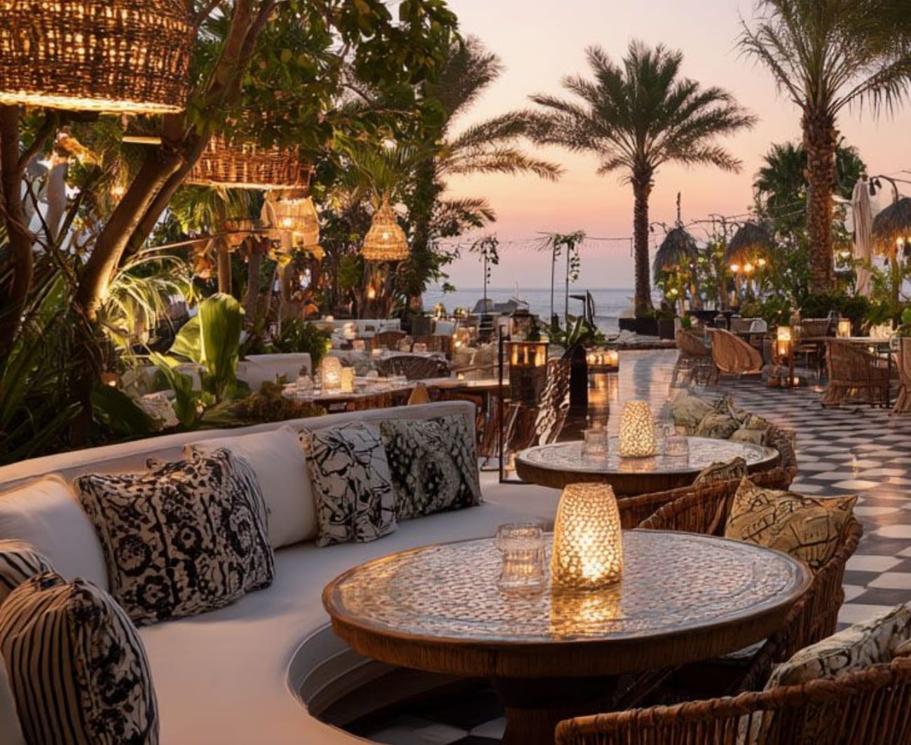 دليلك لاختيار أروع مطاعم جلسات خارجية في الشارقة مع أجواء ساحرة