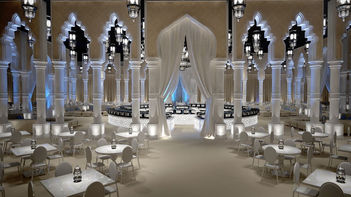 خيم رمضانية فاخرة للإفطار في الرياض هذا العام