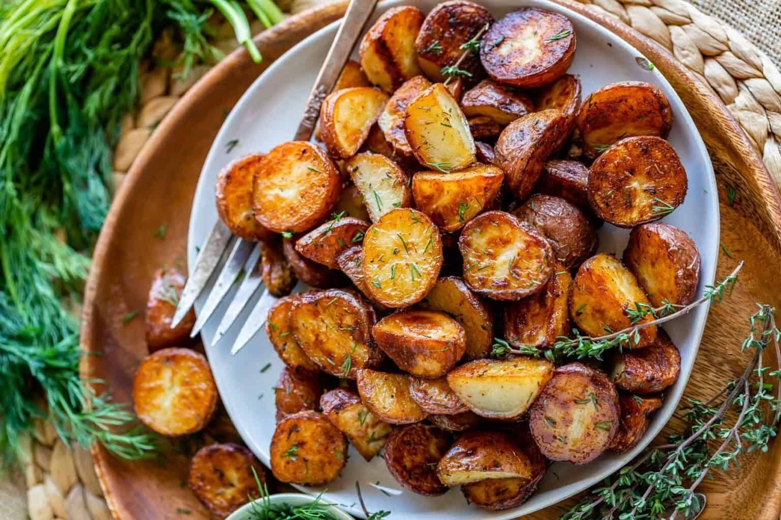 سلطة البطاطا بالخل البلسمي