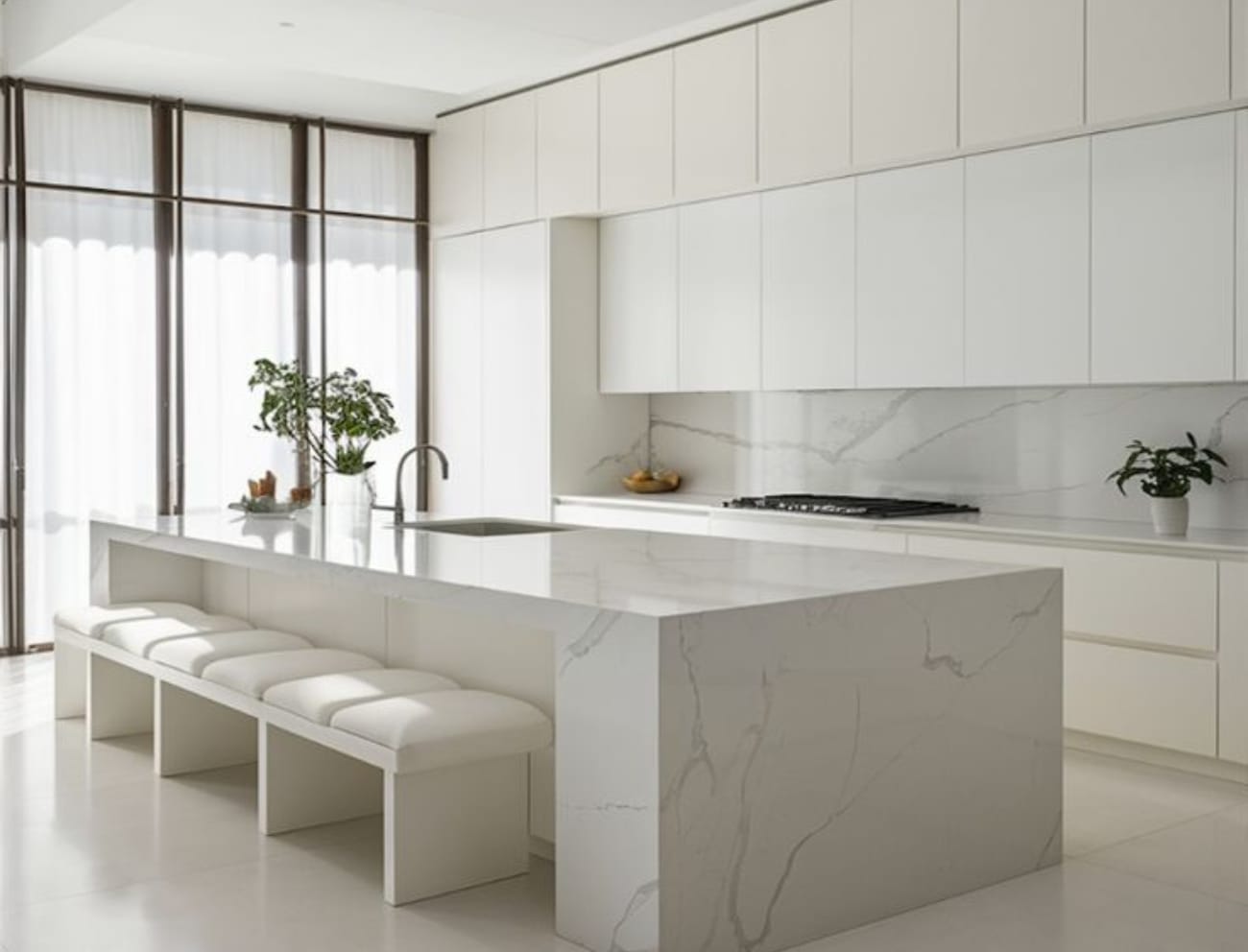 أفكار مطبخ أبيض فاخر بتصميم خاص: خطوات بسيطة لنتيجة أنيقة ومثالية