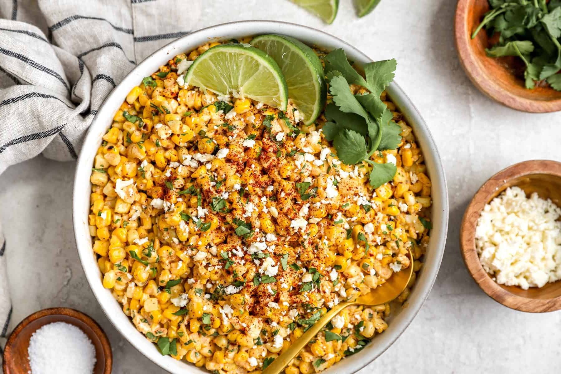 سلطة الذرة المكسيكية