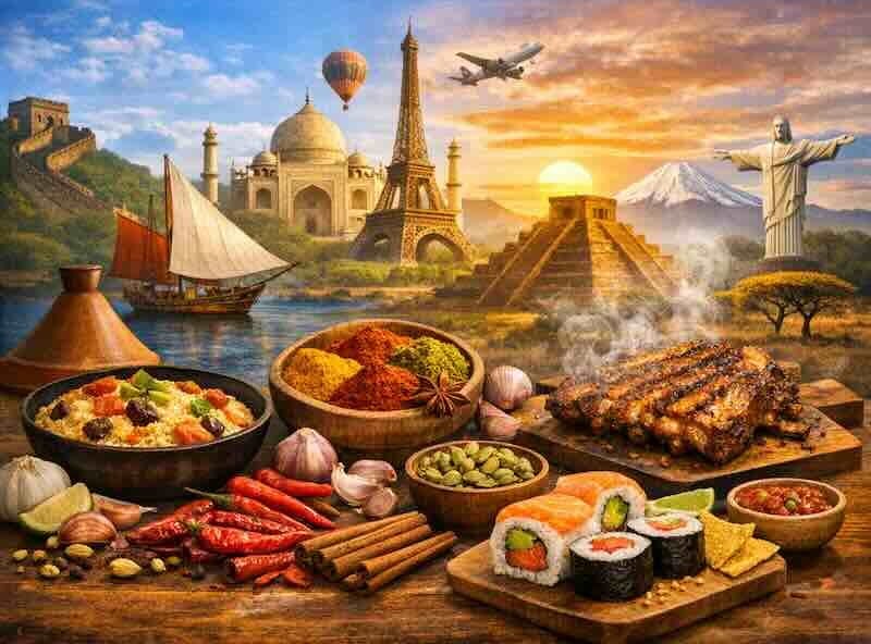 الأطباق التي عبرت القارات وغيرت هويتها