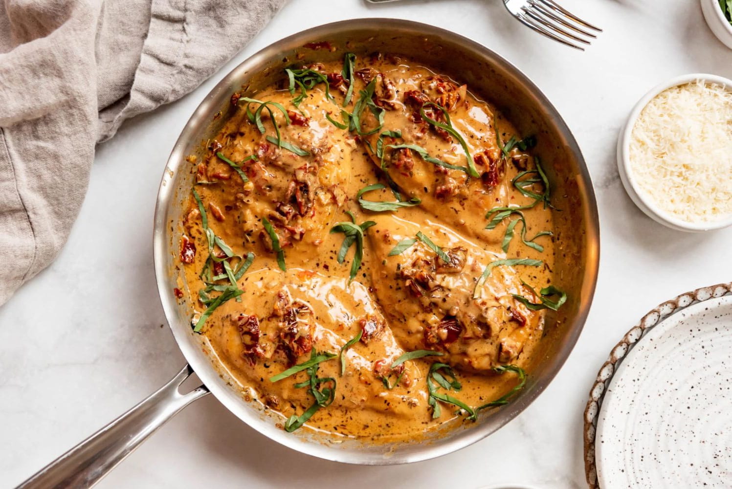 Marry Me Chicken: وصفة دجاج كريمية ولا أطيب!